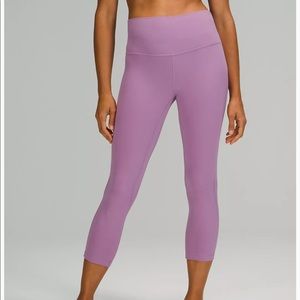 Lululemon align high rise crop 23”